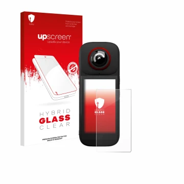 Front side of a product packaging with the brand logo upscreen. Next to it is the device Labpano PanoX V3 360° shown with the 