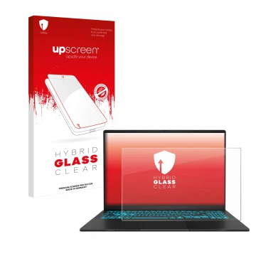 Front side of a product packaging with the brand logo upscreen. Next to it is the device ASUS V16 V3607 shown with the corresp