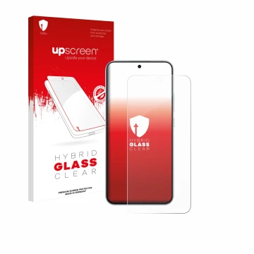 Front side of a product packaging with the brand logo upscreen. Next to it is the device Oppo A6 Pro shown with the correspond