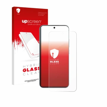 Front side of a product packaging with the brand logo upscreen. Next to it is the device Oppo F31 Pro shown with the correspon