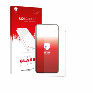 Front side of a product packaging with the brand logo upscreen. Next to it is the device OnePlus 13T shown with the correspond