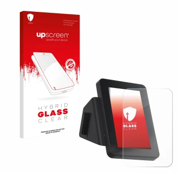 Front side of a product packaging with the brand logo upscreen. Next to it is the device Anycubic Kobra 3 V2 Combo shown with 