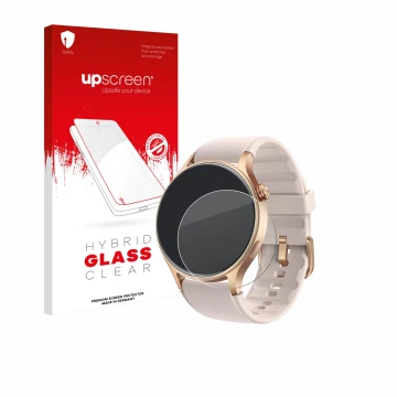 Front side of a product packaging with the brand logo upscreen. Next to it is the device aeac AR01 1.32