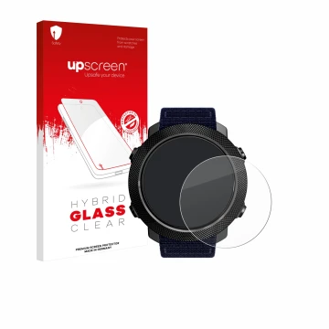 Front side of a product packaging with the brand logo upscreen. Next to it is the device North Edge Apache 3 shown with the co
