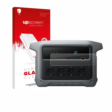 Front side of a product packaging with the brand logo upscreen. Next to it is the device Anker SOLIX C1000 Gen 2 shown with th
