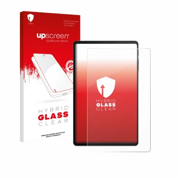 Front side of a product packaging with the brand logo upscreen. Next to it is the device Xiaomi Black Shark Gaming Tablet show