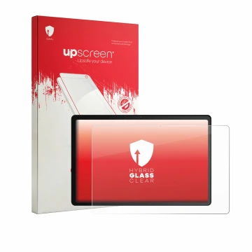 Front side of a product packaging with the brand logo upscreen. Next to it is the device Whitedeer WHTG1301 10.1