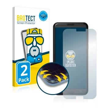 Front side of a product packaging with the brand logo BROTECT. Next to it is the device Emporia Smart 3 shown with the corresp