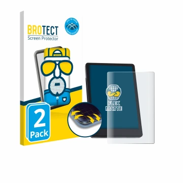 Front side of a product packaging with the brand logo BROTECT. Next to it is the device BMZ DS103 shown with the corresponding