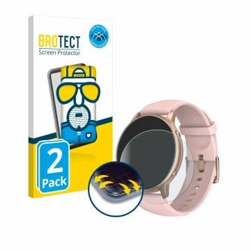 Front side of a product packaging with the brand logo BROTECT. Next to it is the device TUYOMA LW36 1.3