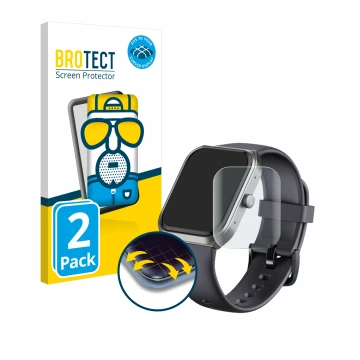 Front side of a product packaging with the brand logo BROTECT. Next to it is the device TUYOMA LW76 1.91