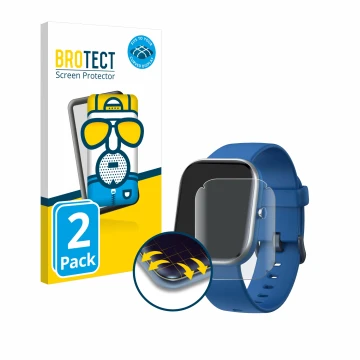 Front side of a product packaging with the brand logo BROTECT. Next to it is the device Slothcloud H97 shown with the correspo