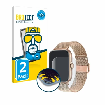 Front side of a product packaging with the brand logo BROTECT. Next to it is the device Pireware Elegance 3 1.69
