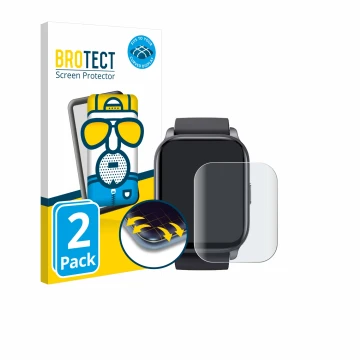 Front side of a product packaging with the brand logo BROTECT. Next to it is the device Toobur IDW17 shown with the correspond