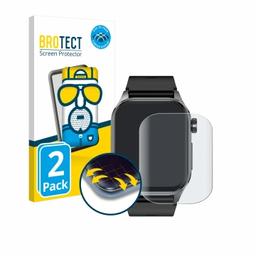 Front side of a product packaging with the brand logo BROTECT. Next to it is the device Knauermann Pro 3 2024 (rectangular) sh