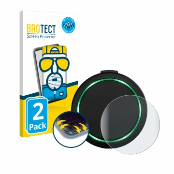 Front side of a product packaging with the brand logo BROTECT. Next to it is the device OOONO CO-Driver NO2 2024 shown with th