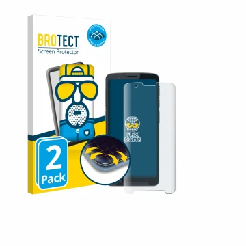 Front side of a product packaging with the brand logo BROTECT. Next to it is the device Unitech EA660 shown with the correspon