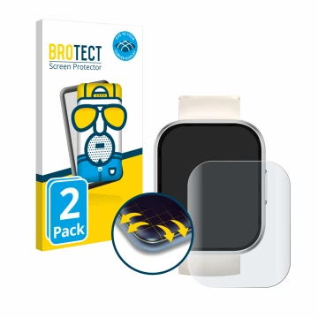Front side of a product packaging with the brand logo BROTECT. Next to it is the device Oukitel BT103 1.91