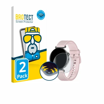 Front side of a product packaging with the brand logo BROTECT. Next to it is the device Knauermann Pro 3 Mini 2024 shown with 