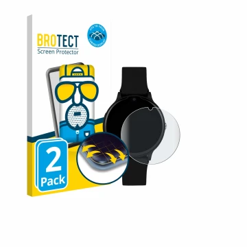 Front side of a product packaging with the brand logo BROTECT. Next to it is the device One2Track Connect One shown with the c