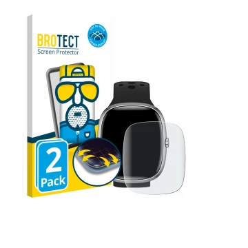 Front side of a product packaging with the brand logo BROTECT. Next to it is the device JoJoego G61 shown with the correspondi