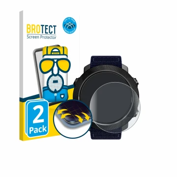 Front side of a product packaging with the brand logo BROTECT. Next to it is the device North Edge Apache 3 shown with the cor