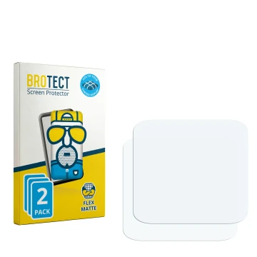 Front side of a product packaging with the brand logo BROTECT. Next to it is the corresponding screen protector.