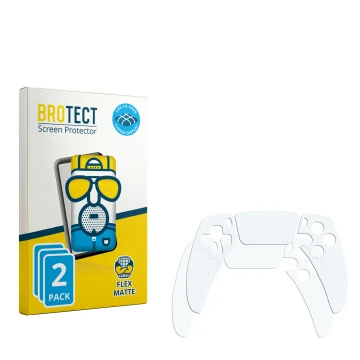 Front side of a product packaging with the brand logo BROTECT. Next to it is the corresponding screen protector.