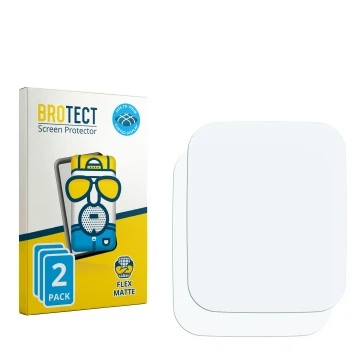 Front side of a product packaging with the brand logo BROTECT. Next to it is the corresponding screen protector.