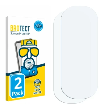 Front side of a product packaging with the brand logo BROTECT. Next to it is the corresponding screen protector.