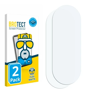 Front side of a product packaging with the brand logo BROTECT. Next to it is the corresponding screen protector.