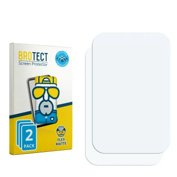 Front side of a product packaging with the brand logo BROTECT. Next to it is the corresponding screen protector.