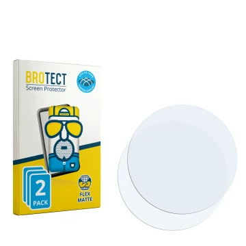 Front side of a product packaging with the brand logo BROTECT. Next to it is the corresponding screen protector.