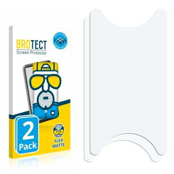 Front side of a product packaging with the brand logo BROTECT. Next to it is the corresponding screen protector.