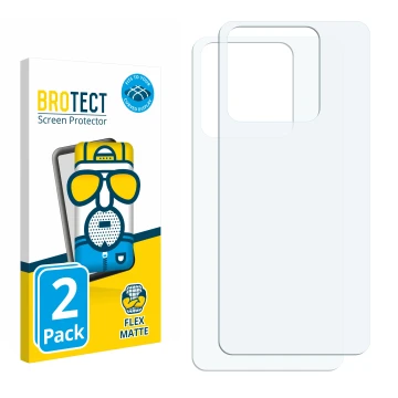 Front side of a product packaging with the brand logo BROTECT. Next to it is the corresponding screen protector.