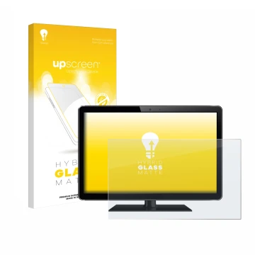 Front side of a product packaging with the brand logo upscreen. Next to it is the device shown with the corresponding screen p