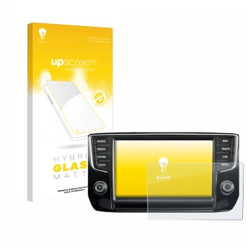 Front side of a product packaging with the brand logo upscreen. Next to it is the device Volkswagen Passat 2015 Discover Pro 8