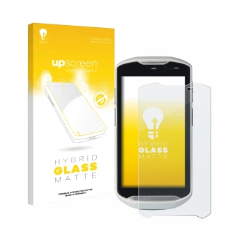 Front side of a product packaging with the brand logo upscreen. Next to it is the device Zebra TC51 shown with the correspondi