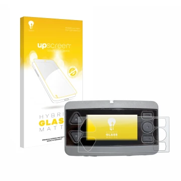 Front side of a product packaging with the brand logo upscreen. Next to it is the device Airbus P8GR shown with the correspond