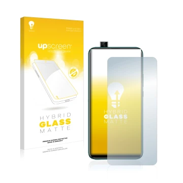 Front side of a product packaging with the brand logo upscreen. Next to it is the device Huawei P smart Z shown with the corre