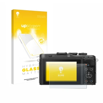 Front side of a product packaging with the brand logo upscreen. Next to it is the device Olympus PEN E-PL10 shown with the cor