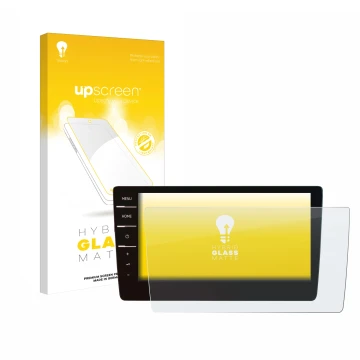 Front side of a product packaging with the brand logo upscreen. Next to it is the device Volkswagen Passat 2019 Discover Pro 9