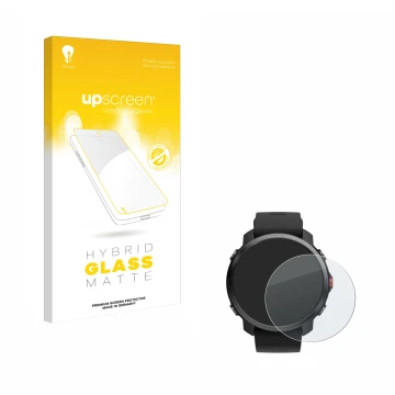 Front side of a product packaging with the brand logo upscreen. Next to it is the device Polar Grit X shown with the correspon