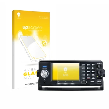 Front side of a product packaging with the brand logo upscreen. Next to it is the device Uniden SDS200E shown with the corresp