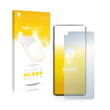 Front side of a product packaging with the brand logo upscreen. Next to it is the device OnePlus 8T shown with the correspondi