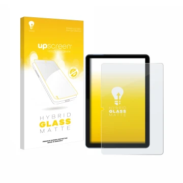 Front side of a product packaging with the brand logo upscreen. Next to it is the device Lenovo IdeaPad Duet Chromebook 10.1