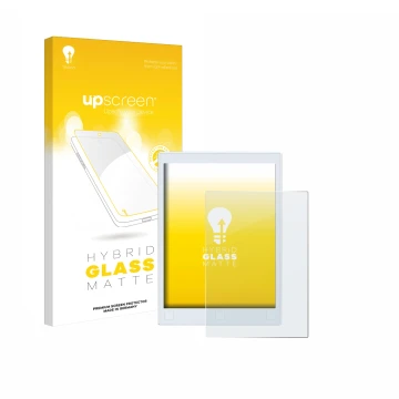 Front side of a product packaging with the brand logo upscreen. Next to it is the device reMarkable 2 shown with the correspon