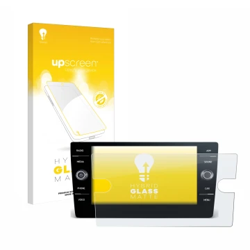 Front side of a product packaging with the brand logo upscreen. Next to it is the device Volkswagen Tiguan R-Line TDI 2020 Dis