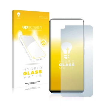 Front side of a product packaging with the brand logo upscreen. Next to it is the device realme 8 shown with the corresponding