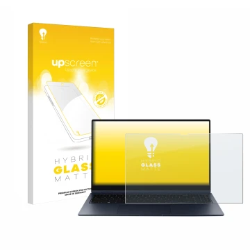 Front side of a product packaging with the brand logo upscreen. Next to it is the device Samsung Galaxy Book Pro 360 15